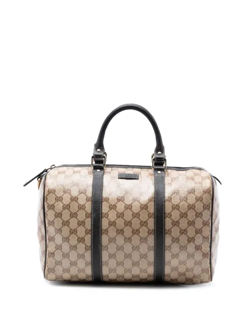 Gucci Pre-Owned 2016-2026 Medium GG Crystal Joy boston bag Neutrals KZ1UOWLWF0P6TUVJ