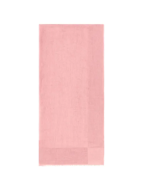 Paul & Shark frayed-edge scarf Pink 26457000