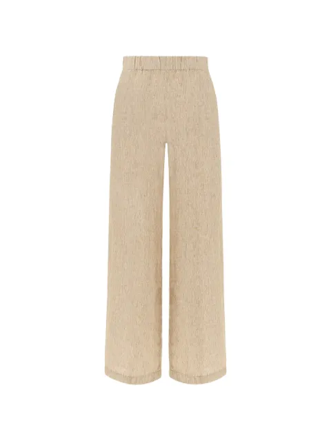 Paul & Shark linen palazzo pants Neutrals 26454015