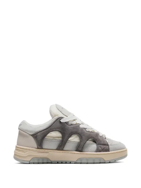 Paura panelled cut-out sneakers Neutrals YU05S1ORCS