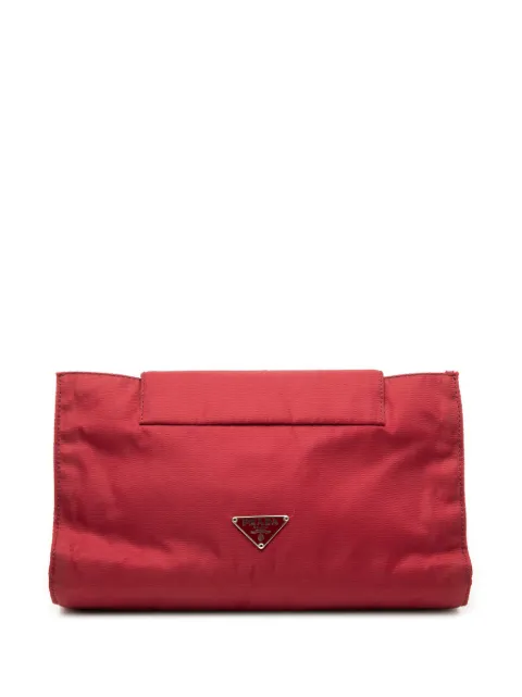 Prada Pre-Owned 2000-2013 Tessuto pouch Red DJOP9I2DPB01FTJE