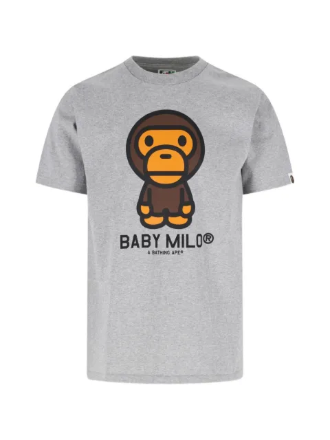 A BATHING APE® Baby Milo T-shirt Grey 002TEM301001M