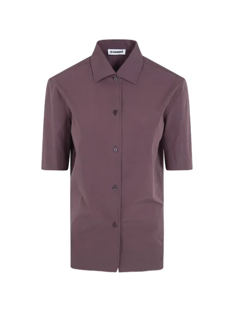 Jil Sander short-sleeve shirt Brown J03DL0226J45338