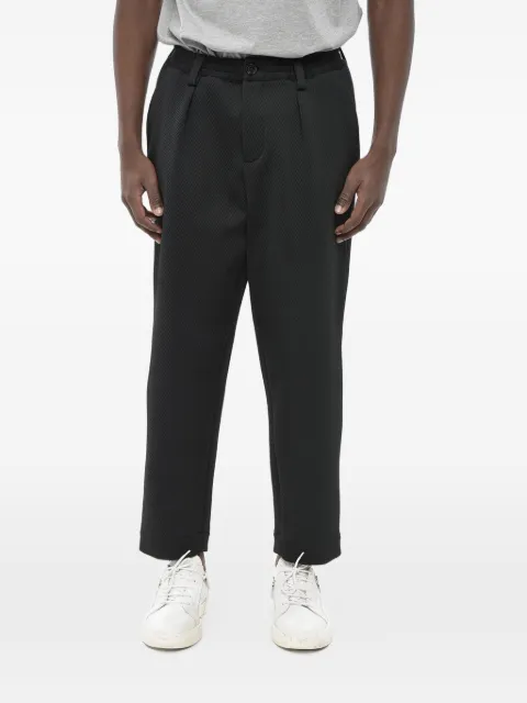 Marni pleated textured black trousers Black PUMU0017OUTP57900N99