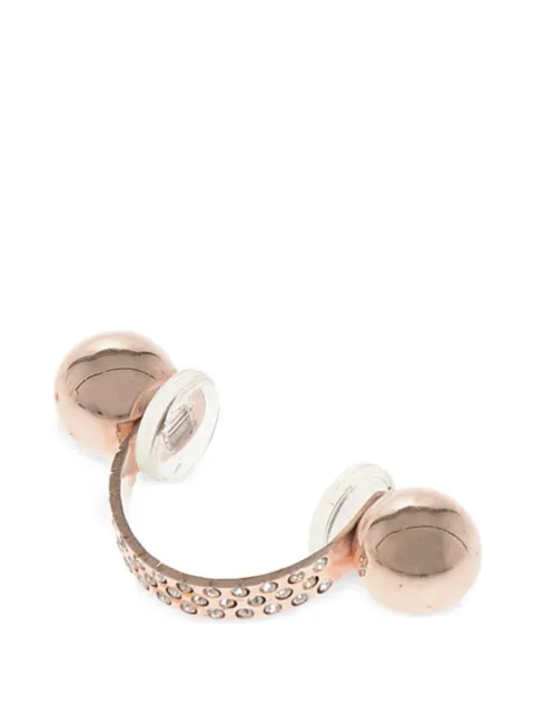 DSQUARED2 rhinestone-embellished septum piercing Pink ITM012333705000