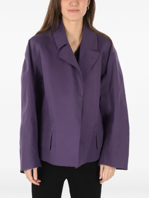 Maison Margiela cut-out jacket Purple S29AM0245S4859