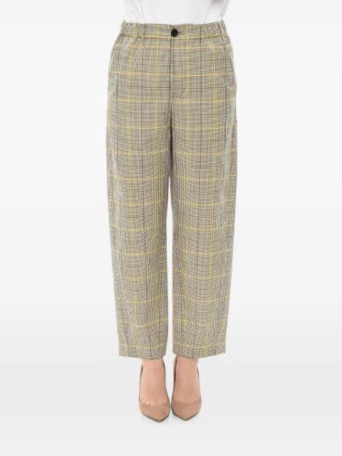 Marni checked straight-leg trousers Neutrals PAMA0482S0UTWA18CHV24