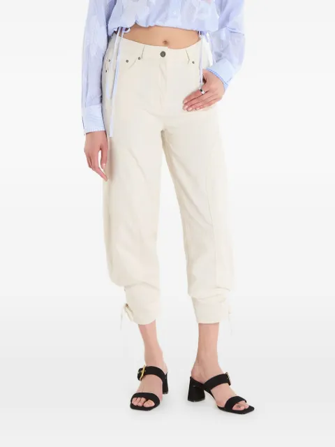 Desigual pocket buttoned trousers Neutrals 26SWPW249020