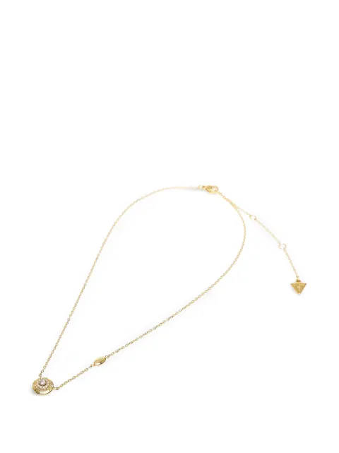 GUESS USA crystal-embellished pendant necklace Gold JUBN06287JWYG