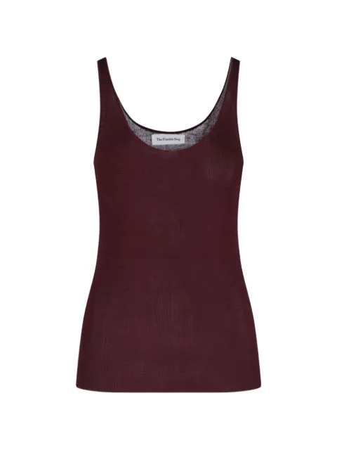 The Frankie Shop Rivo knit tank top Red RIVOKNITTANKTOP