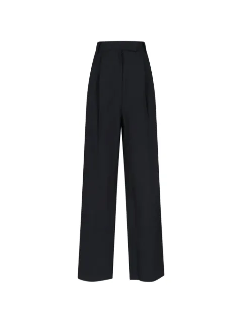 The Frankie Shop Bea pleated trousers Black BEASUITPANTS