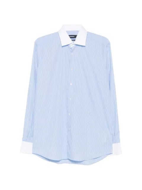 Karl Lagerfeld striped-pattern shirt Blue 60511760563609