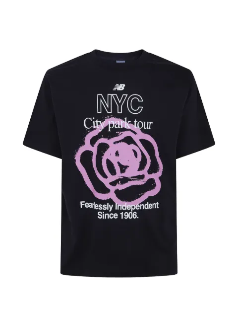 New Balance NYC City Run T-shirt Black MT61018I
