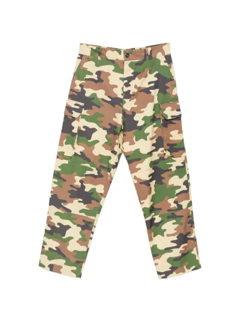 JW Anderson camouflage-print cargo pants Green TR0422PG1944