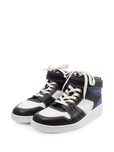 Hermès Pre-Owned 2010s Freestyle high-top sneakers Black 1057064