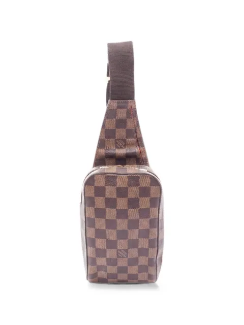 Louis Vuitton Pre-Owned 2002 Geronimos Damier Ebene belt bag Brown 1063086CA1022
