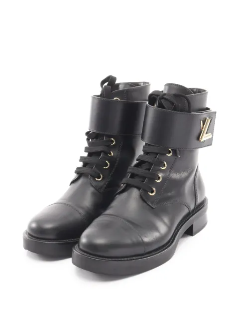 Louis Vuitton Pre-Owned 2010s Wonderland Line boots Black 1063428