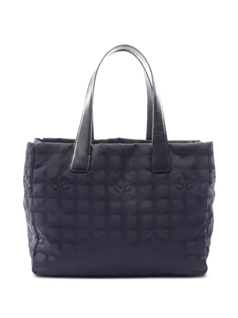 CHANEL Pre-Owned 2003-2004 MM New Travel Line tote bag Black A15991