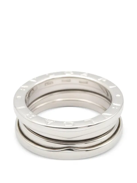 Bvlgari Pre-Owned 2010s B.zero1 ring Silver 1063360