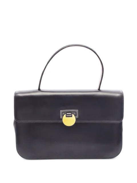 Givenchy Pre-Owned 2000s leather tote bag Black 1062492