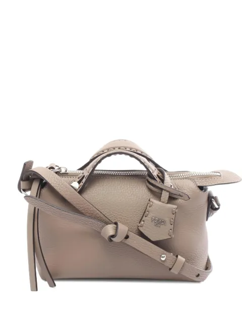 Fendi Pre-Owned 2020s mini By The Way Selleria satchel bag Neutrals 1063267