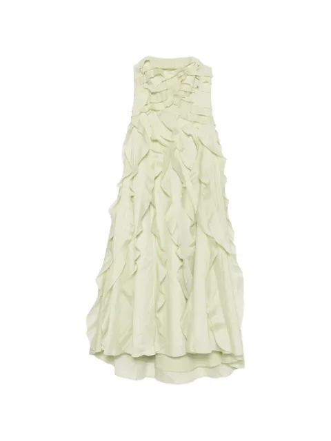 Aje Allairie gown Green 25SU5196
