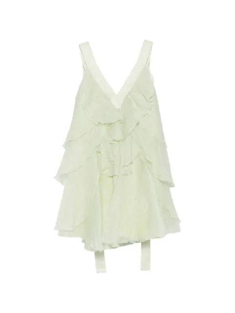 Aje Athena mini dress Green 26PF5844
