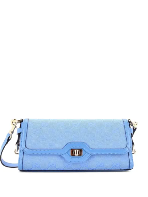 Gucci Pre-Owned Luce Canvas Small shoulder bag Blue W3XNPF7B0OBAZ6ZI