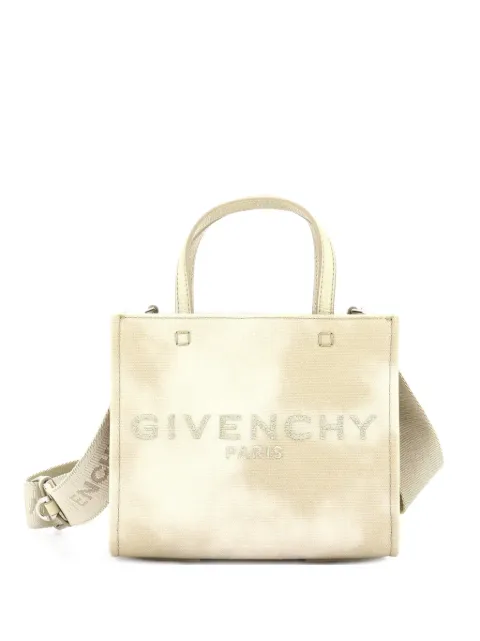 Givenchy Pre-Owned G- Canvas Mini tote bag Neutrals DHPBN2PESD2G8SP5