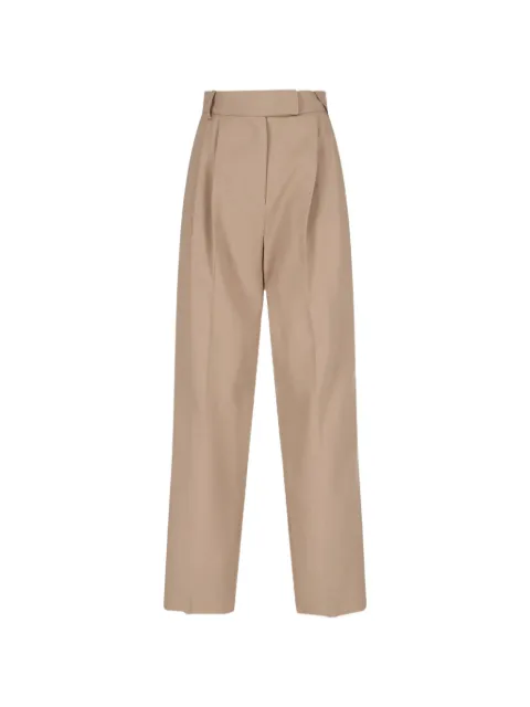 The Frankie Shop Bea pleated trousers Neutrals BEASUITPANTS