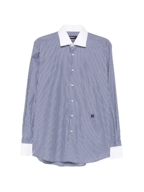 Karl Lagerfeld stripe-pattern shirt Blue 60511760563609