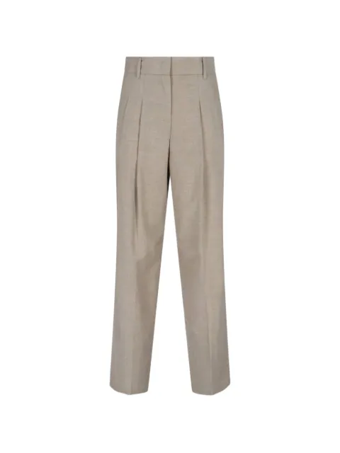 The Frankie Shop Gelso pleated trousers Neutrals GELSOPLEATEDTROUSERS