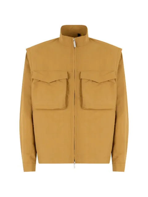 K-Way Orian flap-pocket high-neck jacket Orange K31424W