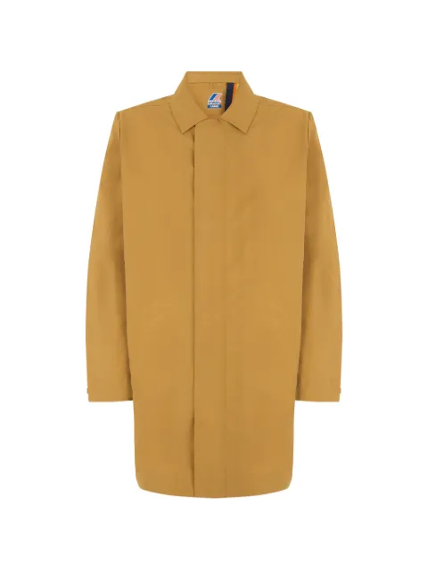 K-Way Poirol concealed-front midi coat Brown K31425W