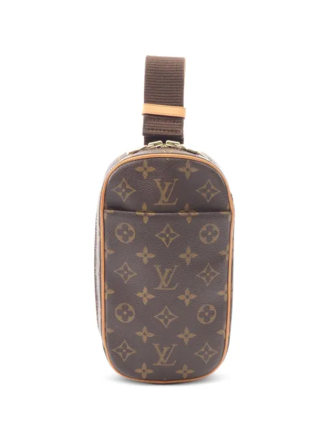 Louis Vuitton Pre-Owned 2003 Monogram Pochette Ganju belt bag Brown 1062661CA0053