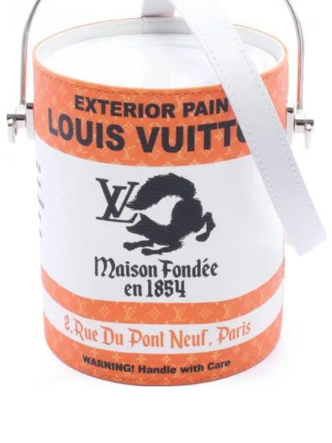 Louis Vuitton Pre-Owned 2021 Paint Can tote bag White 1063122
