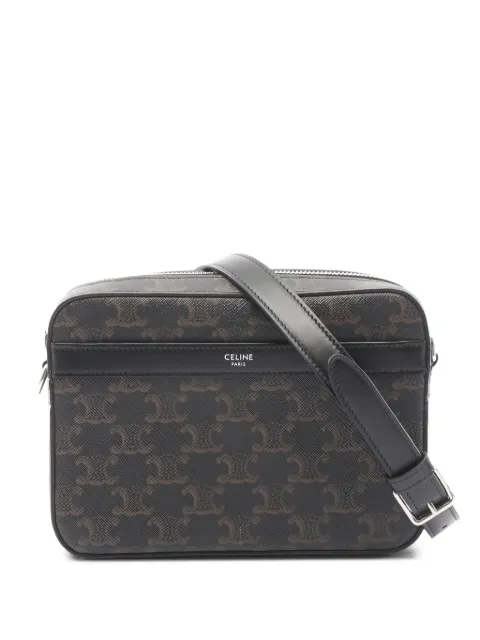 Celine Pre-Owned 2020s small Triomphe cross body bag Black 1063261