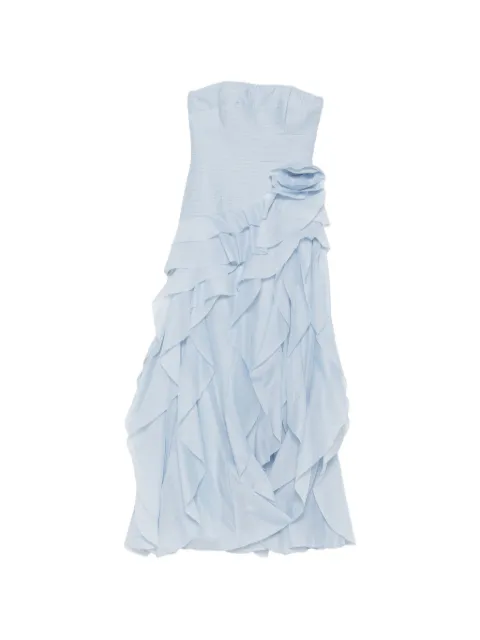 Aje Canyon gown Blue 26SU5503