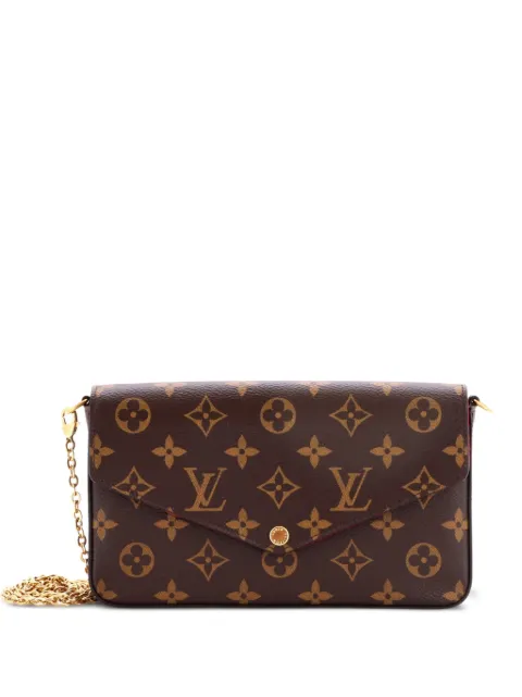 Louis Vuitton Pre-Owned Felicie Pochette Monogram Canvas crossbody bag Brown WYQDP50EADBBI44M