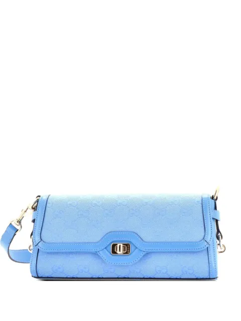 Gucci Pre-Owned Luce Canvas Small shoulder bag Blue FU7W9BCZ0F6UI0W1