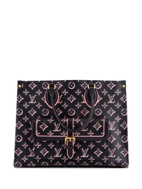 Louis Vuitton Pre-Owned OnTheGo Fall for You Monogram Canvas MM tote bag Black W6RBBR6HUM2FOV5U
