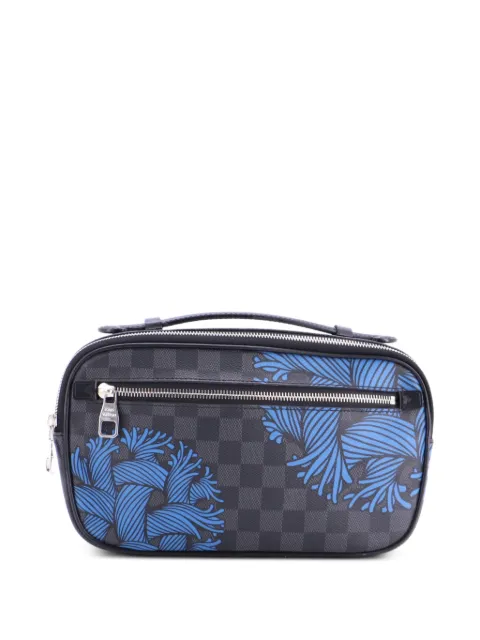 Louis Vuitton Pre-Owned Ambler Waist Bag Limited Edition Nemeth Damier Graphite belt bag Black M0NJWTRZW06GLUMF