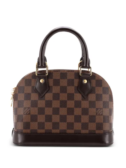 Louis Vuitton Pre-Owned Alma Handbag Damier BB shoulder bag Brown JVW6D99YCRRLJZOZ