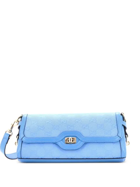 Gucci Pre-Owned Luce Canvas Small shoulder bag Blue 4D3KJGTMWM2YQVDA