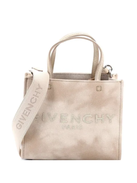 Givenchy Pre-Owned G- Canvas Mini tote bag Neutrals 1972QD2BWL67RTEA