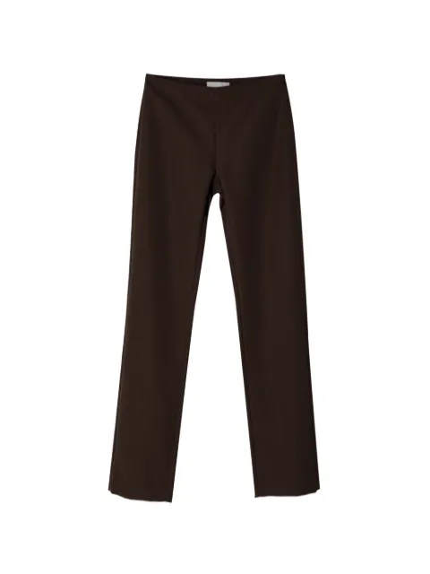 St. Agni The Silk Canvas 90s Minimal trousers Brown S2627020