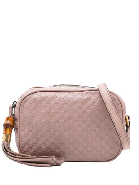 Gucci Pre-Owned 2016-2026 Microguccissima Sunshine Disco Camera Bag crossbody bag Pink KTFOVR88H0FSEXJE