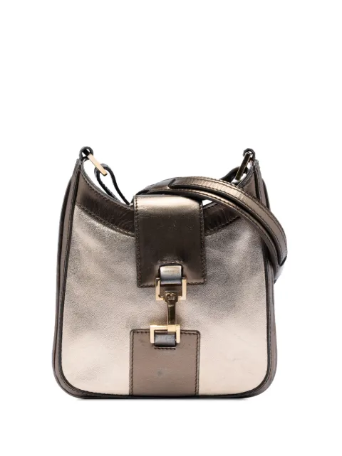 Gucci Pre-Owned 2000-2015 Metallic Calfskin Jackie crossbody bag Gold 7FXRZ2A9QL0ORD68