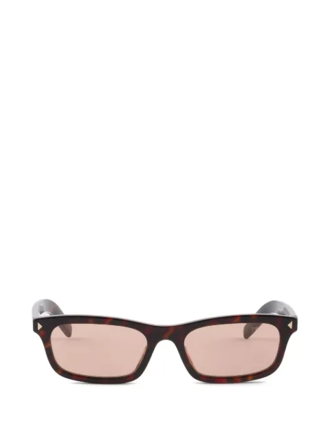 Prada Eyewear sunglasses with the iconic metal plaque Brown SPRD05C052E17N