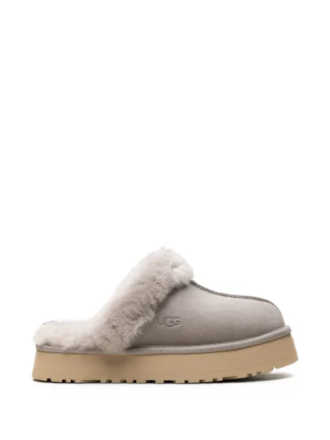 UGG Disquette shearling-trim mules Grey 1122550CPF
